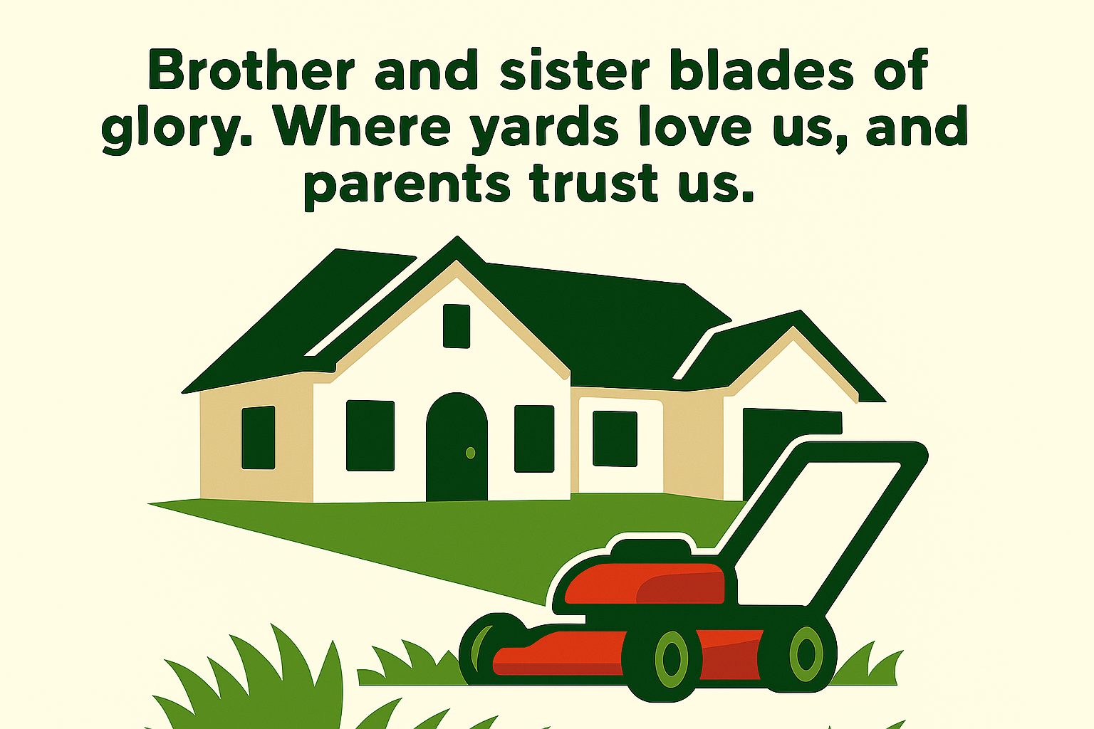 Locam Lawncare team working